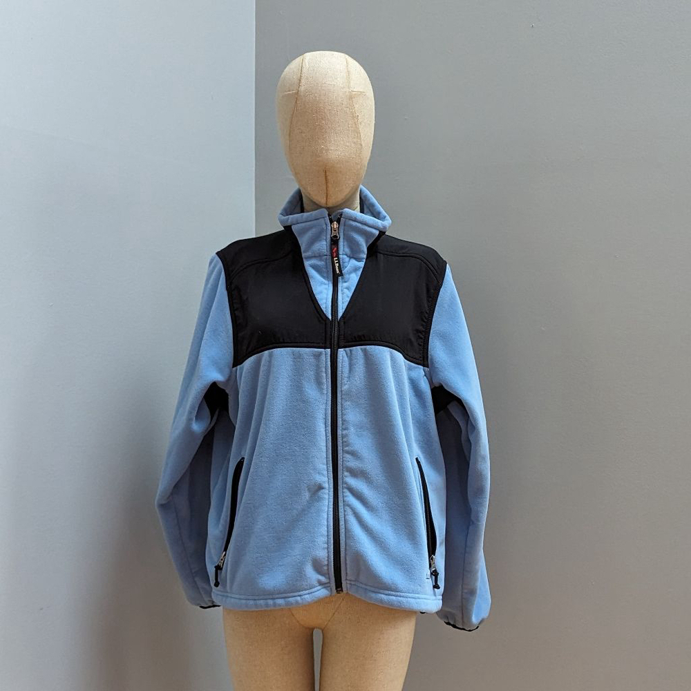 L.L. Bean Blue Fleece - Size Large